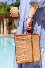 The Woven Maison Clutch Bag